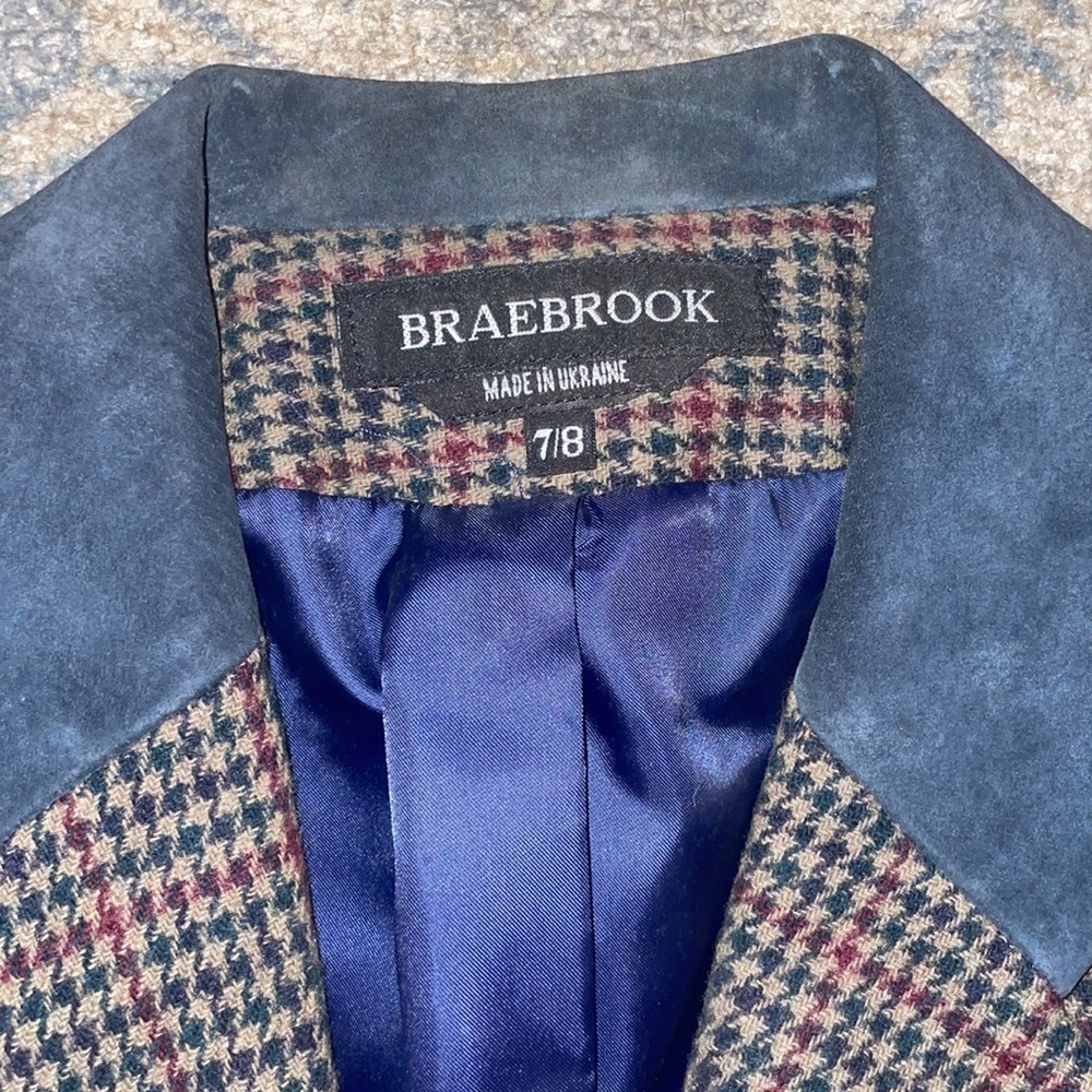 Braeebrook Vintage Blazer 
100 wool - size 7/8 - 
made in Ukraine - Picture 4 of 9